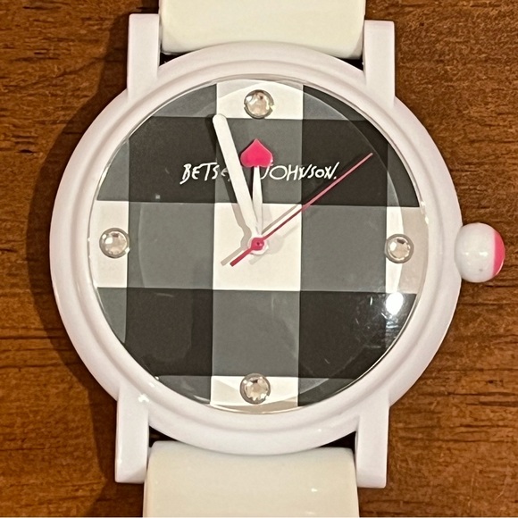 Betsey Johnson Y2K VINTAGE Gingham Watch NWT main image 8